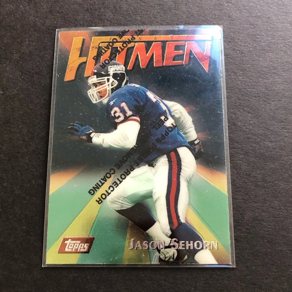 Lot of 6 Topps NFL Trading Cards 1997 Topps Finest Set Football Card NM